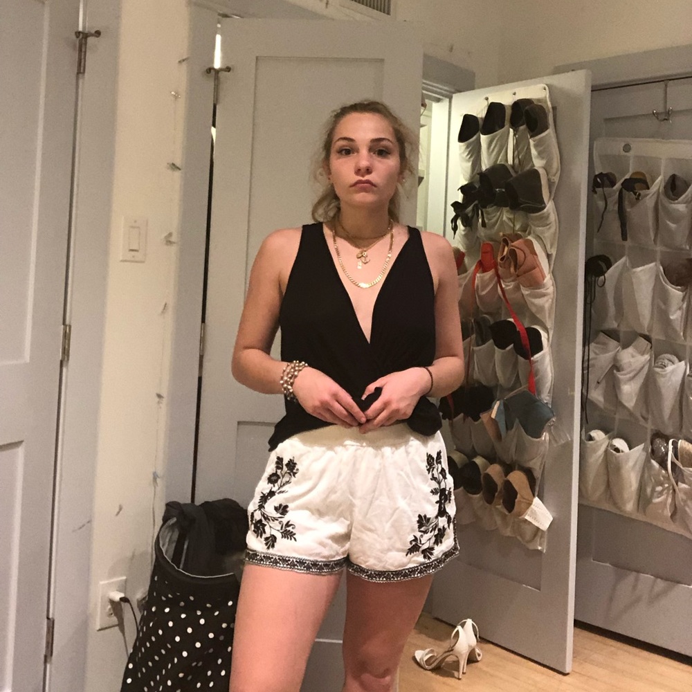 J Crew fabric shorts